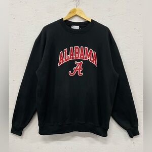 Vintage Champion University Of Alabama Football Crewneck Sweatshirt, Size XL